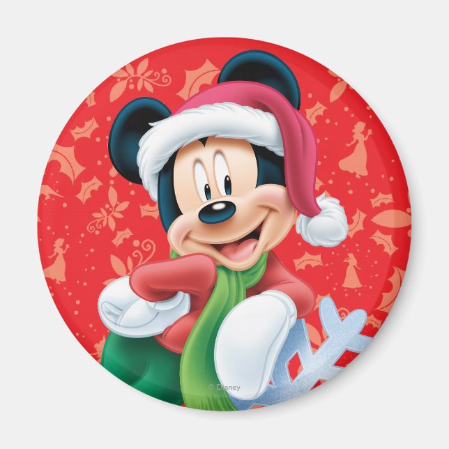 Aimant Mickey Mouse sur Snowflake (Devant)