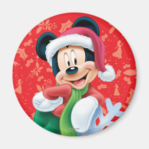 Aimant Mickey Souris sur Snowflake