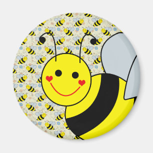 Aimant Mignon gaffez l'abeille
