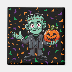 Aimant Mignon, monstre du dessin animé Frankenstein