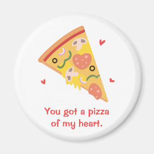 Aimant Mignon Vous avez obtenu une part de mon bouton de 