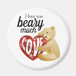 Aimant Mignonne Amour Vous Vous Bérez Beaucoup