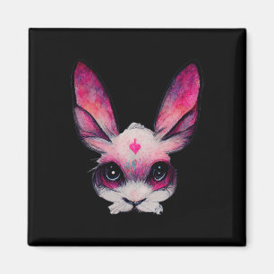 Aimant Mignonne Lapin Lapin Animal Avec Couleurs - Une Fi