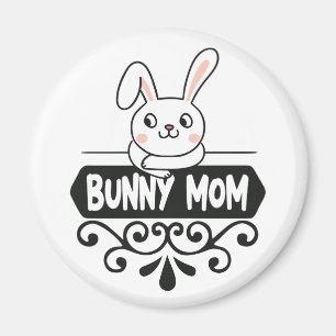 Aimant Mignonne lapin maman lapin amant