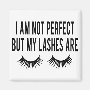 Aimant Mignonne maquillage Je ne suis pas parfaite, mais 