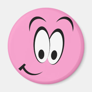 Aimant Mignonne Visage Heureux