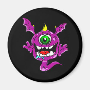Aimant Mignons pourpres gens mangent Monster