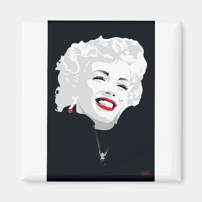 Aimant MIK05BW Miki Marilyn.tif (Devant)