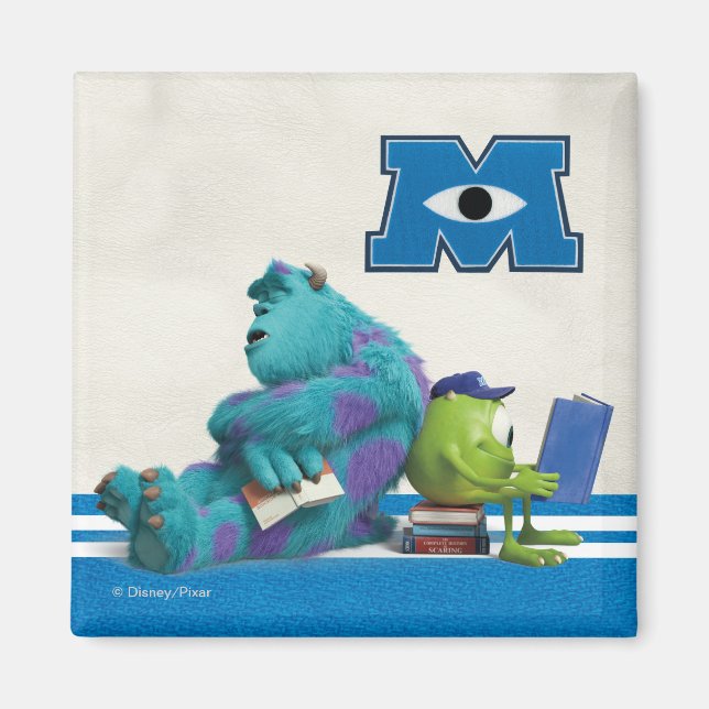 Aimant Mike et Sulley Reading (Devant)