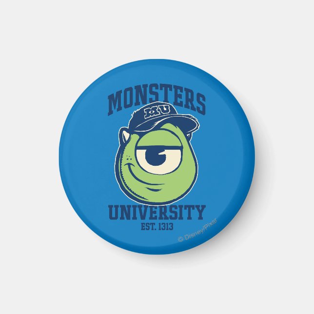 Aimant Mike Monsters University Est. Lumière 1313 (Devant)
