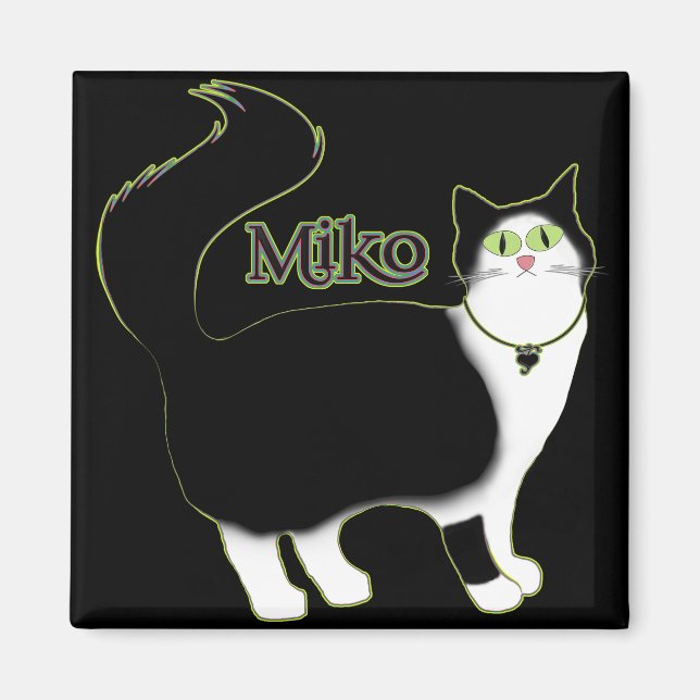 Aimant Miko Kitty (Devant)