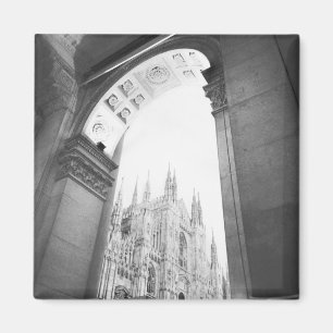 Aimant Milano Italie, Galleria Vue du Duomo