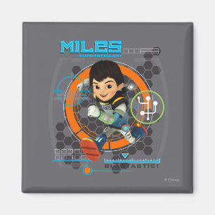 Aimant Miles Superstellar Running Graphic