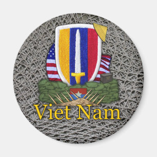 Aimant Milice USARV Vietnam timbres de guerre