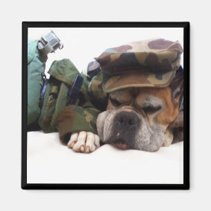Aimant militaire de boxeur