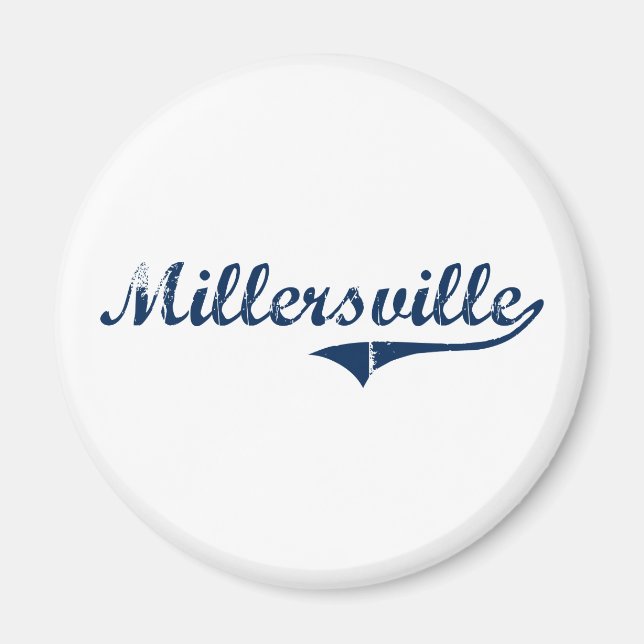 Aimant Millersville Pennsylvania Classic Design (Devant)