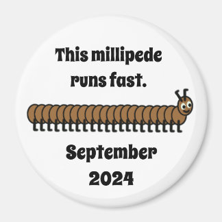 Aimant Millipede, brun