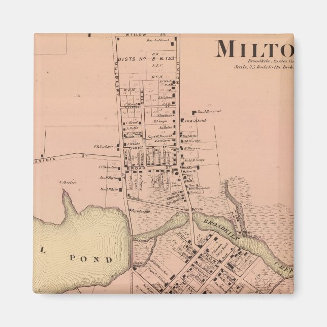 Aimant Milton Delaware (Devant)