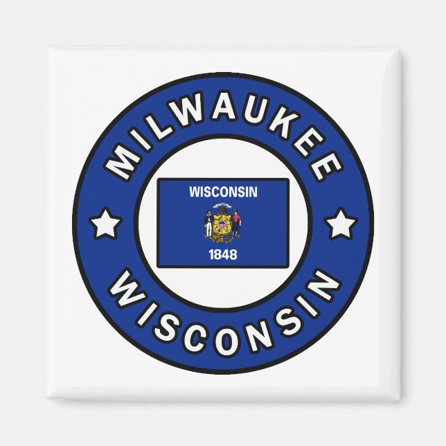 Aimant Milwaukee Wisconsin (Devant)