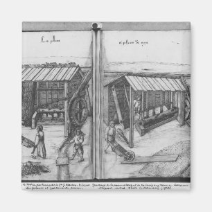 Aimant Mine argentée des Croix-aux.-Mines de La, Lorraine