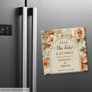 Aimant Minimaliste Boho Terre Cuite Beige Sauge Sauver Da