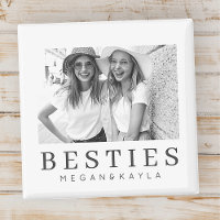 Minimaliste moderne chic Best Friends BFF Photo