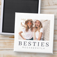 Minimaliste moderne chic Best Friends BFF Photo