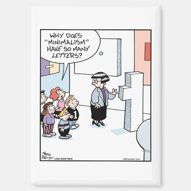 Aimant Minimilism Art (Recto)