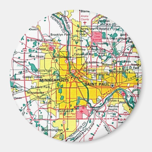Aimant Minneapolis (Devant)