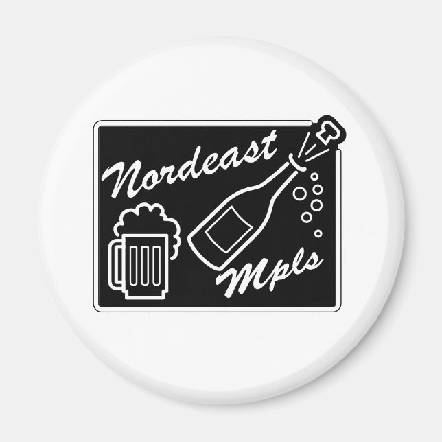 Aimant Minneapolis Nord-Est (Devant)