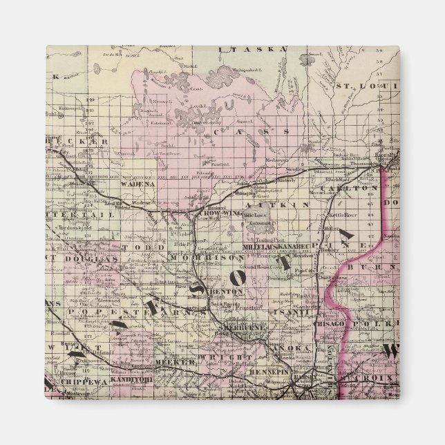 Aimant Minnesota 9 (Devant)