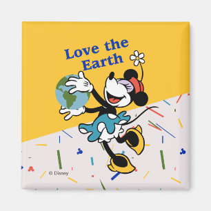 Aimant Minnie   Aimez la Terre