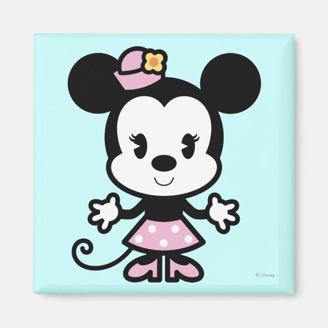 Aimant Minnie classique | Dessin animé (Devant)