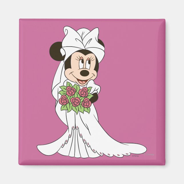 Aimant Minnie | Mariée au Mariage (Devant)