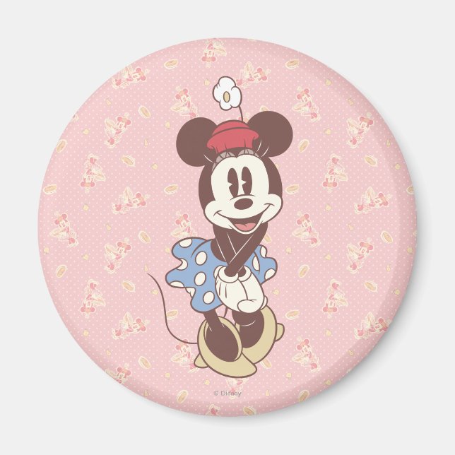 Aimant Minnie Mouse classique (Devant)