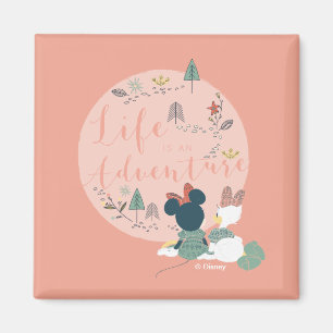 Aimant Minnie Mouse & Daisy Duck La vie est une aventur