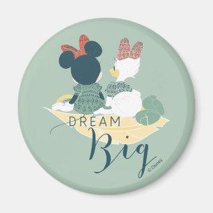 Aimant Minnie Mouse & Daisy Duck Rêve Grand