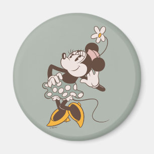 Aimant Minnie Mouse Minnie frappe un poteau