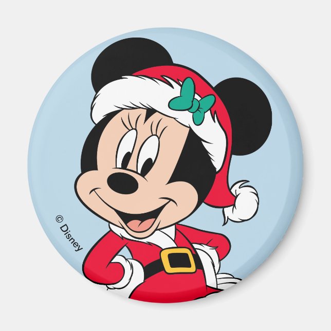 Aimant Minnie Mouse | Mme Claus (Devant)