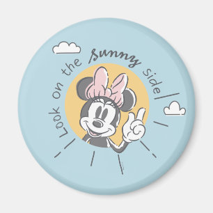 Aimant Minnie Mouse   Regardez le côté soleil