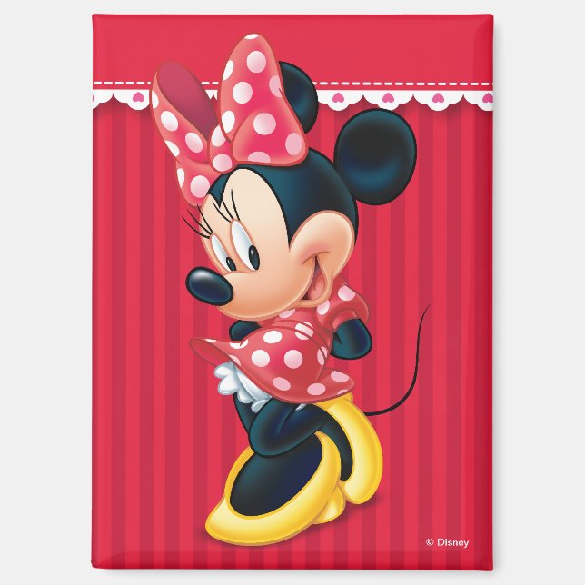 Aimant Minnie | Pose timide (Recto)
