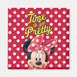 Aimant Minnie Rouge Jolie