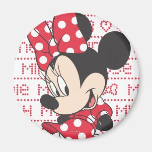 Aimant Minnie Rouge Mignonne