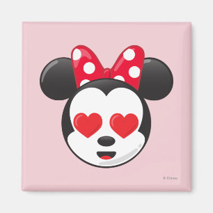 Aimant Minnie tendance Emoji en amour