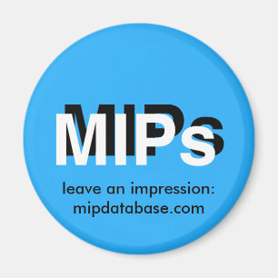 Aimant mipdatabase.com logo magnétique