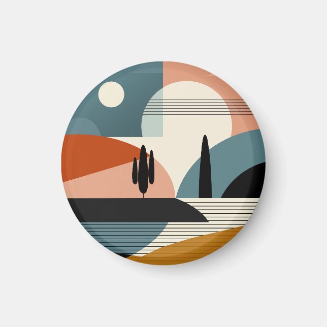 Aimant Mirage du désert (Devant)