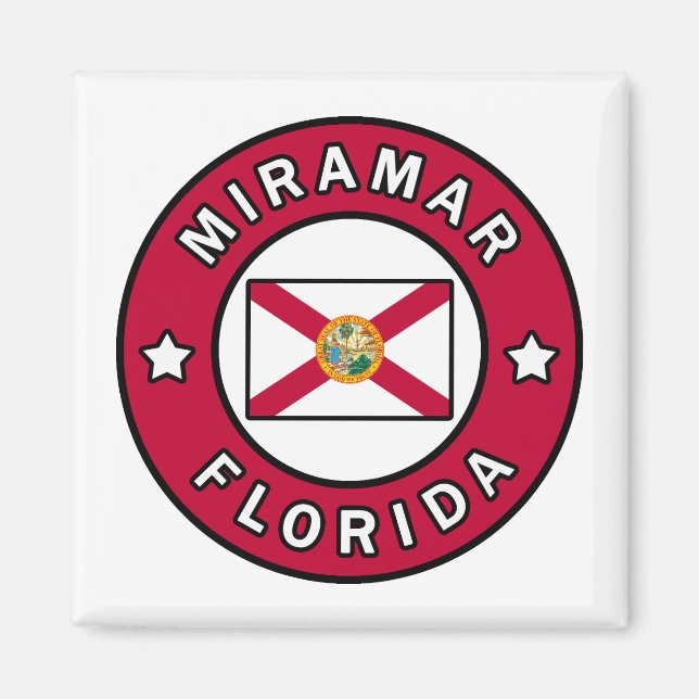 Aimant Miramar Floride (Devant)