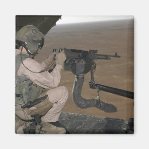 Aimant Mise à feu d'essai marine des USA une mitrailleus