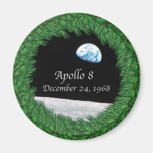 Aimant Mission Apollo 8 Christmas Eve Moon