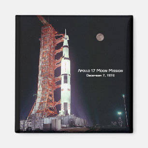 Aimant Mission d'Apollo 17 sur la Lune